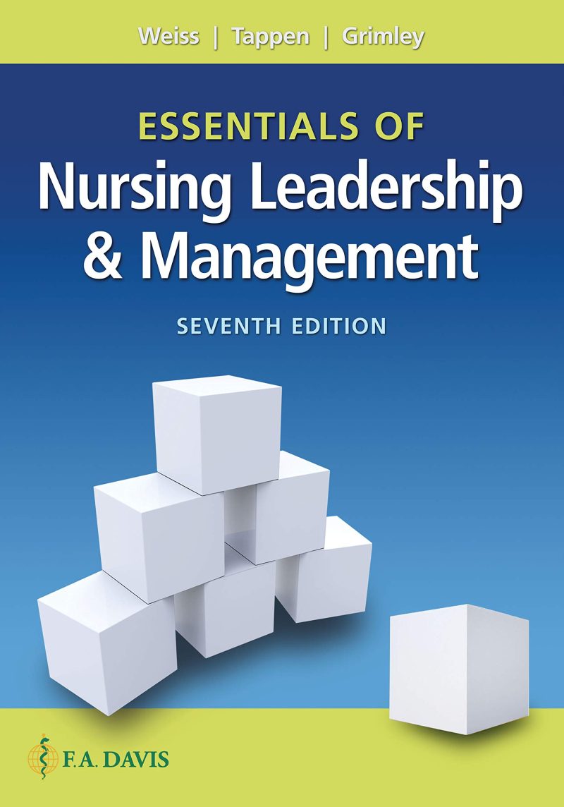 Essentials of Nursing Leadership & Management Seventh Ed. Test Bank