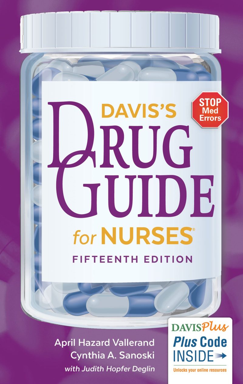 Test Bank for DAVIS’S DRUG GUIDE FOR NURSES, 15th Edition