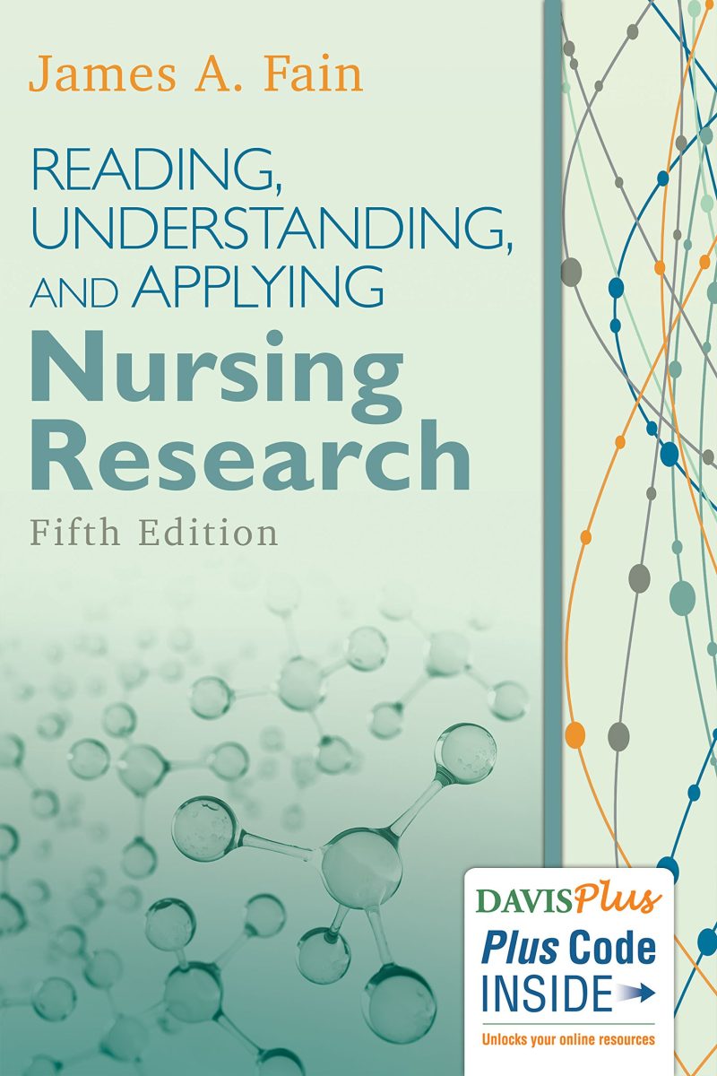 Understanding and Applying Nursing Research 5th Edition Fain TEST BANK